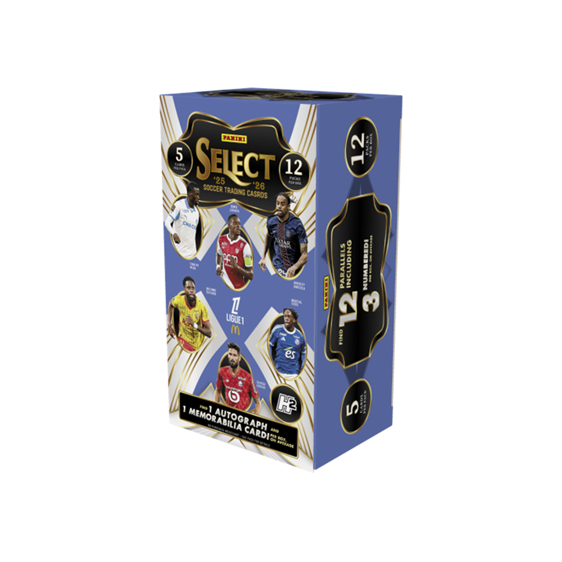 2025-26 파니니 셀렉트 리그 1 사커 하비 박스(2025-26 Panini Select Ligue 1 Soccer Hobby Box)
