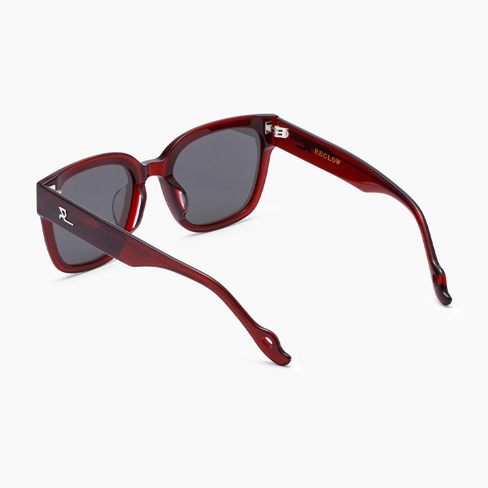 리끌로우 아세테이트 HEVA 선글라스 레드(RECLOW Acetate Heva Sunglass Red) - 4