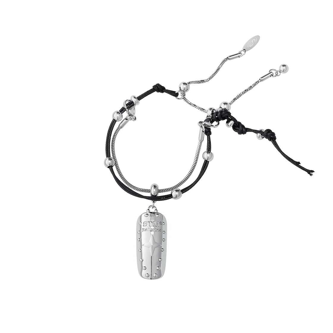 NO751S Sentiments No.751 Ballerina Bracelet Silver