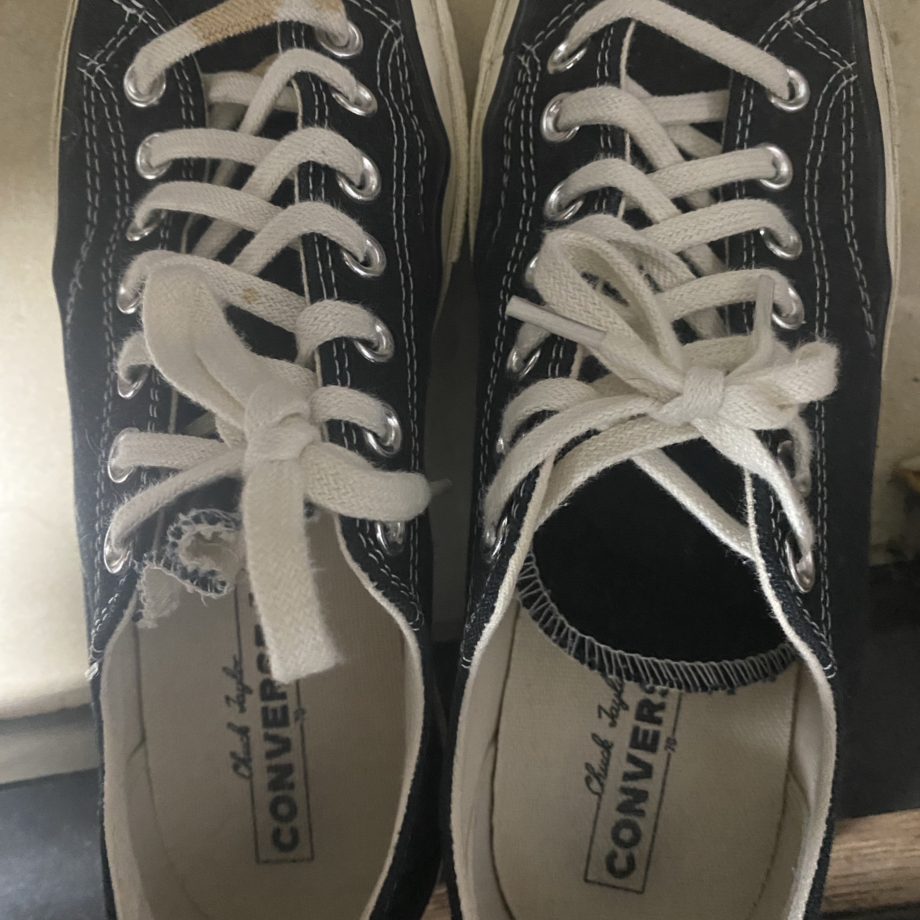 Converse Chuck 70 Ox Black - Standard 착용 스타일