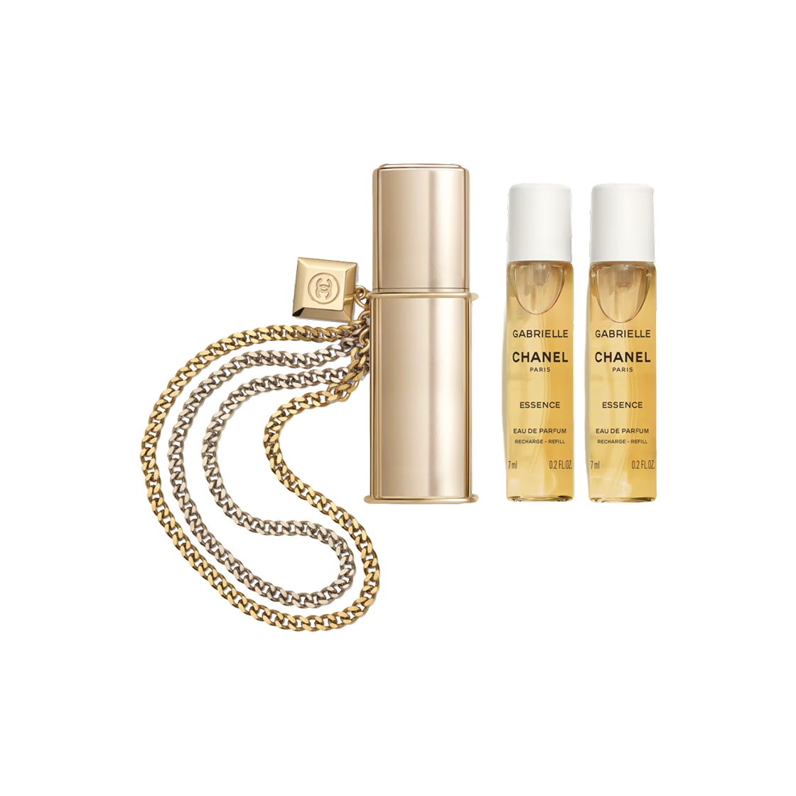 샤넬 가브리엘 샤넬 에센스 오 드 빠르펭 리필어블 펄스 스프레이 리미티드 에디션 7ml x 3(Chanel Gabrielle Chanel Essence Eau De Parfum Refillable Purse Spray Limited Edition 7ml x 3) - 1