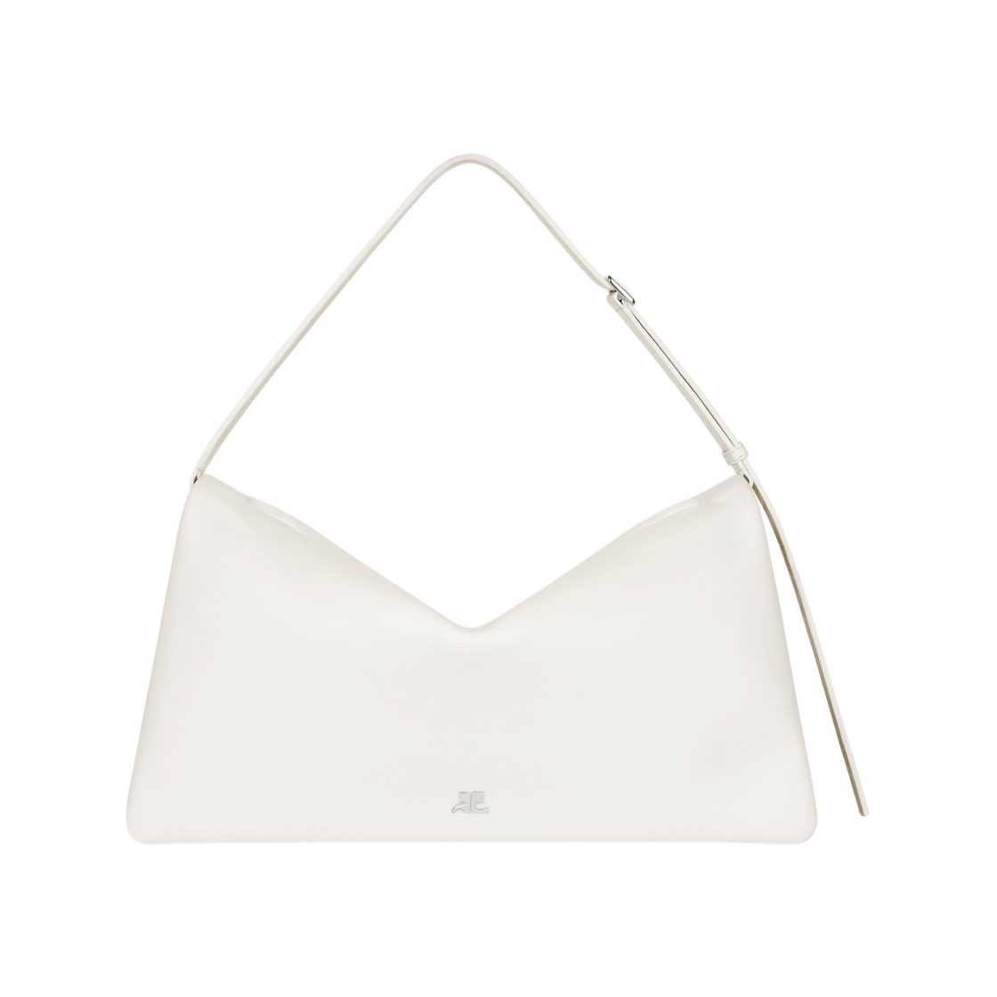 꾸레쥬 커프 레더 백 헤리티지 화이트(Courreges Cuff Leather Bag Heritage White) - 1