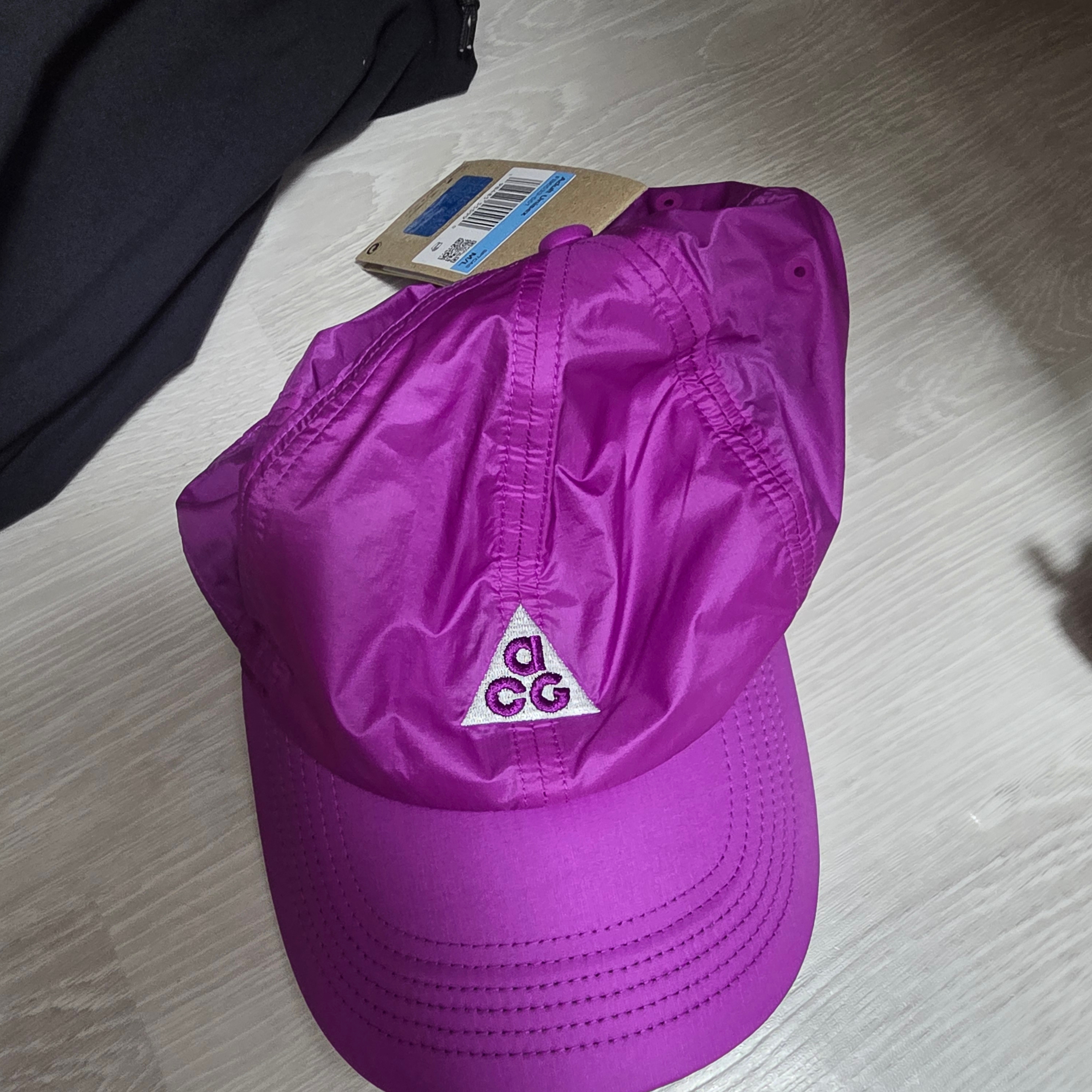 Nike ACG Dri-Fit Club Trail Cap Vivid Purple Pink 착용 스타일
