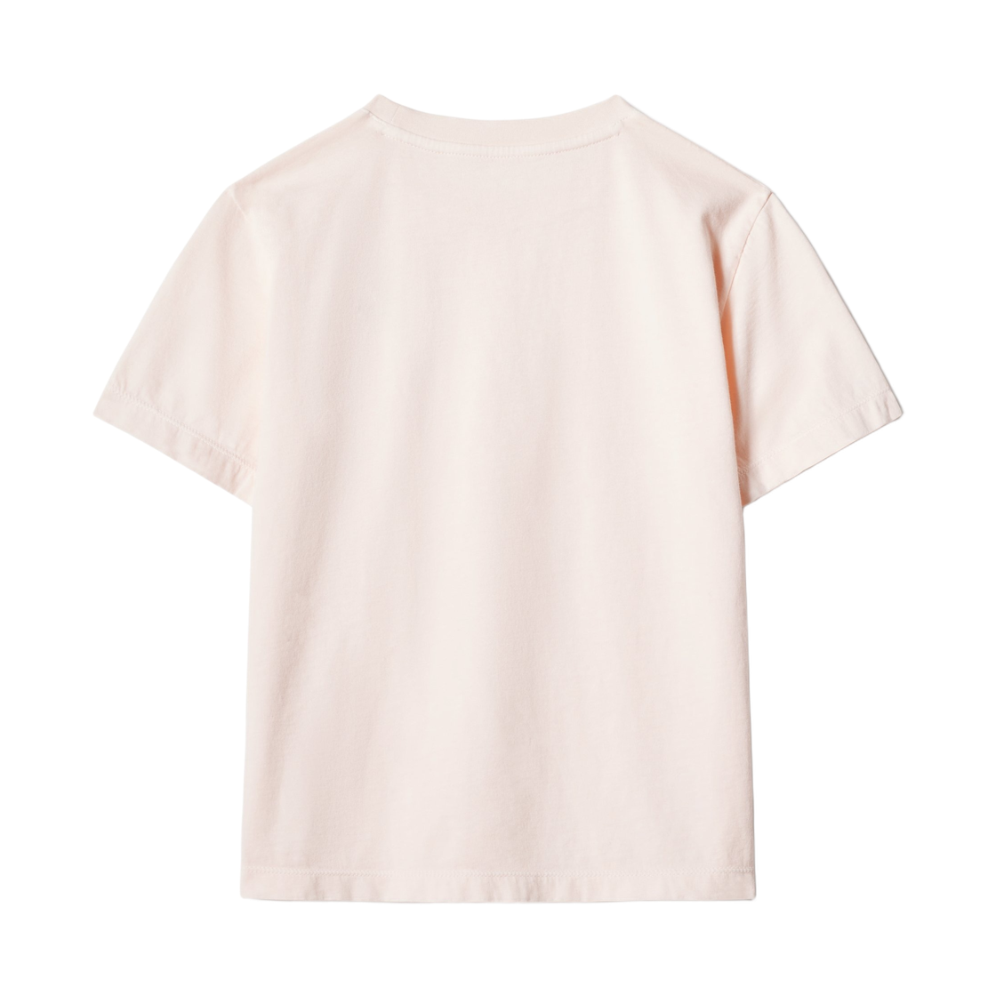 (키즈) 메종 키츠네 폭스 헤드 티셔츠 소프트 핑크((Kids) Maison Kitsune Fox Head T-Shirt Soft Pink) - 2