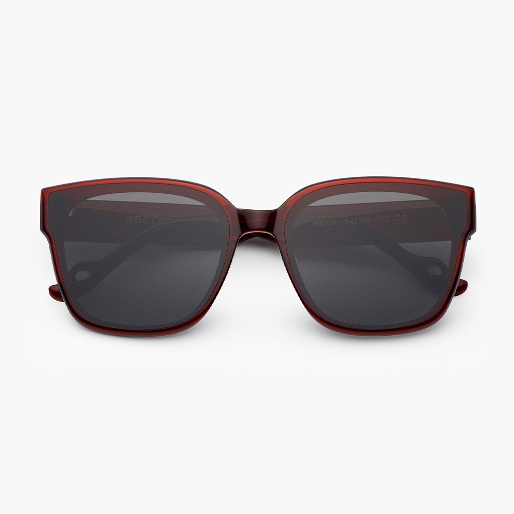 리끌로우 아세테이트 HEVA 선글라스 레드(RECLOW Acetate Heva Sunglass Red) - 2