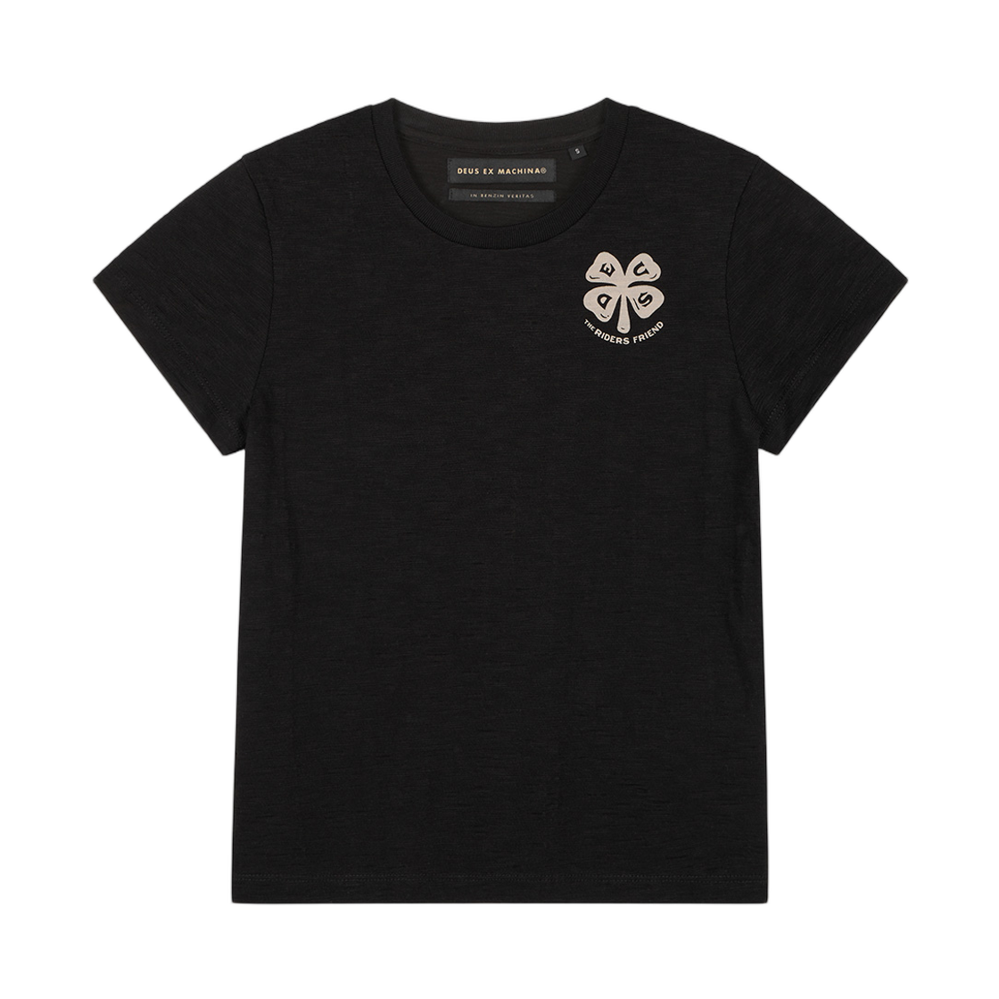 (W) 데우스 엑스 마키나 럭키 샷 티셔츠 블랙((W) Deus Ex Machina Lucky Shot T-Shirt Black) - 2