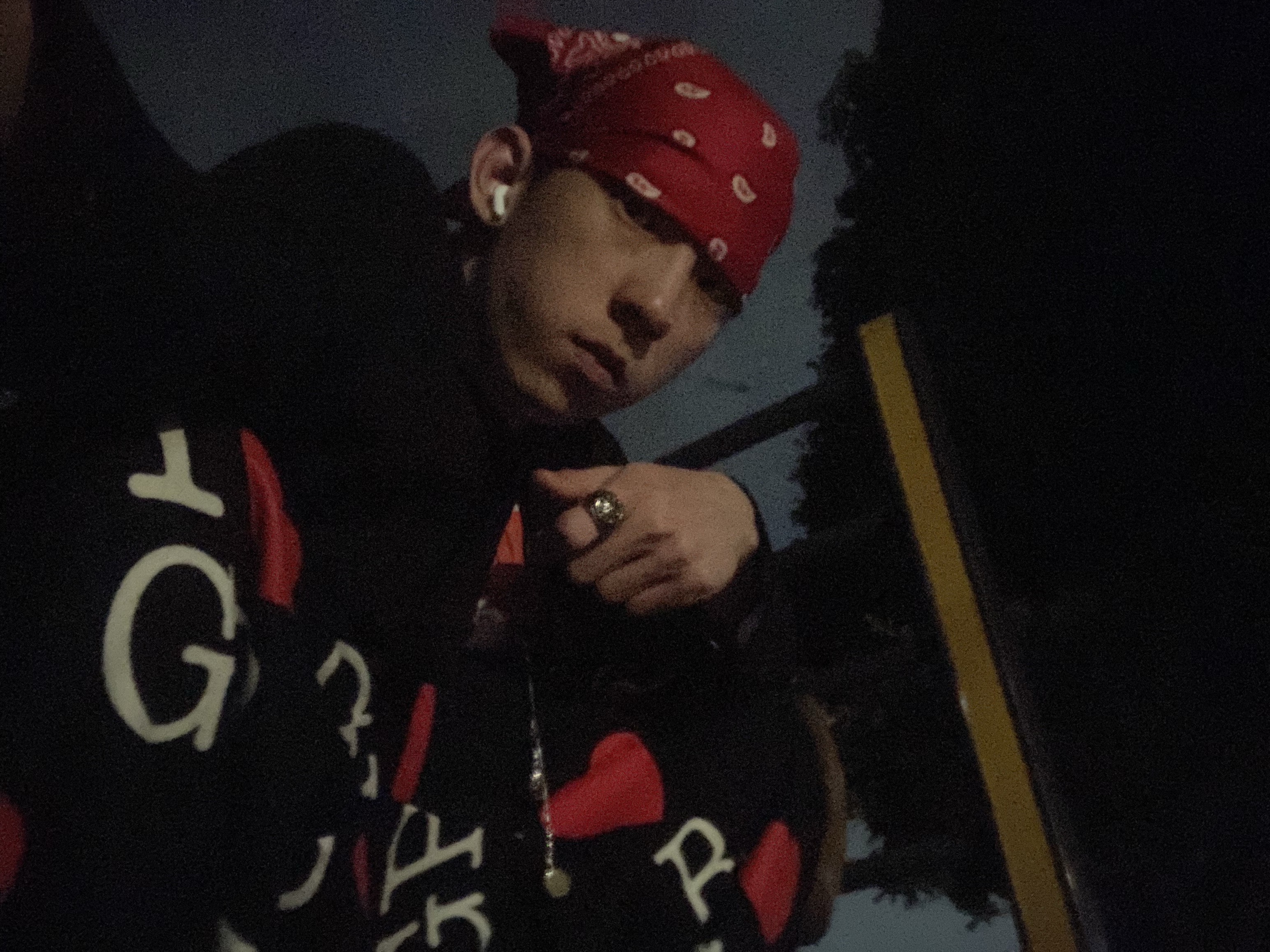 Project G/R I Love GR Pants Black - Haus of GR Exclusive 착용 스타일 - 2