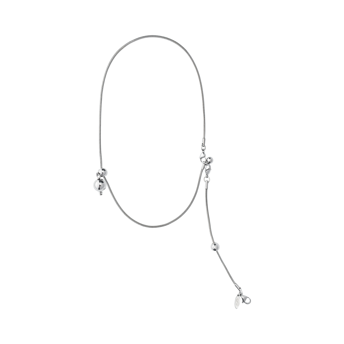 NO733S Sentiments No.733 Necklace Silver