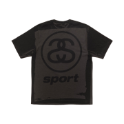 Stussy Link Sport Pigment Dyed T-Shirt Faded Black