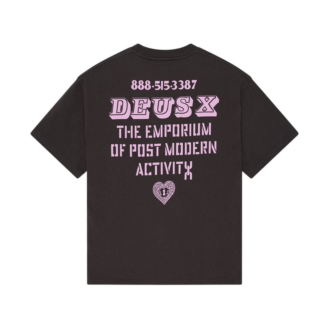 데우스 엑스 마키나 업스테어스 OS 티셔츠 차콜(Deus Ex Machina Upstairs OS T-Shirt Charcoal) - 2