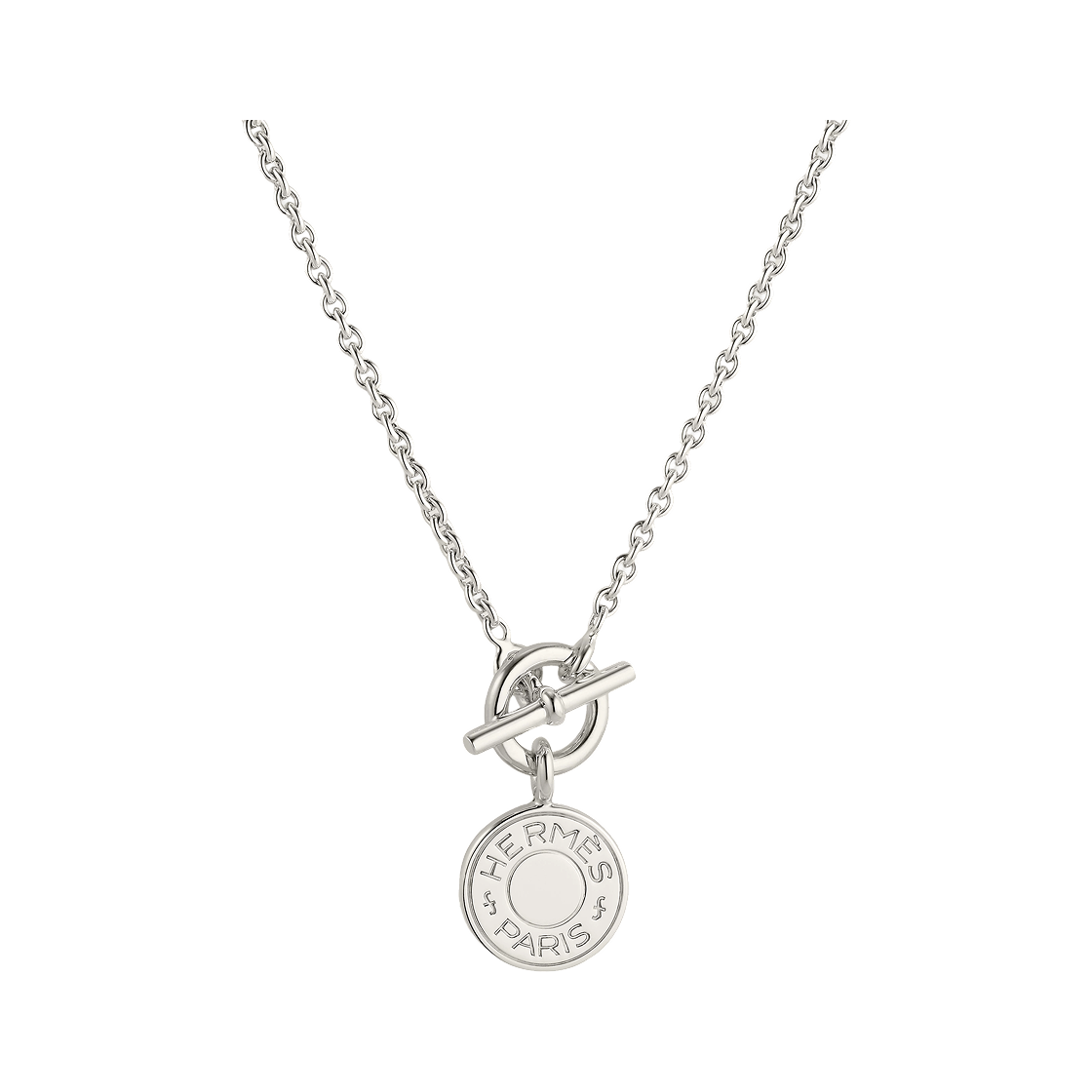 (W) 에르메스 클로 드 쉘 아뮬레뜨 펜던트 스털링 실버((W) Hermes Clou de Selle Amulettes Pendant Sterling Silver) - 2