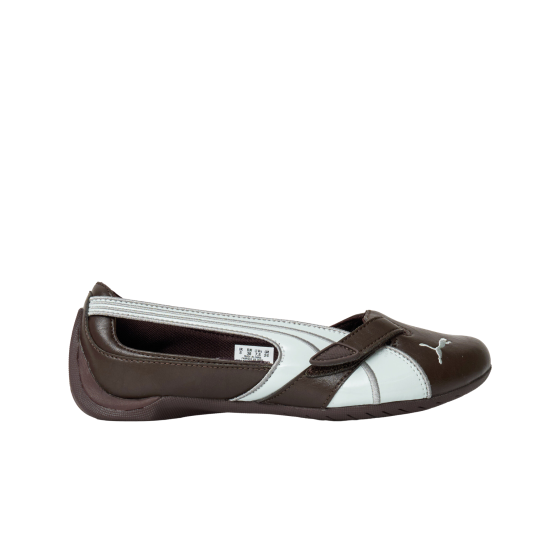 409424-02 (W) Puma Slipcat Ballet Dark Chocolate Strong Gray