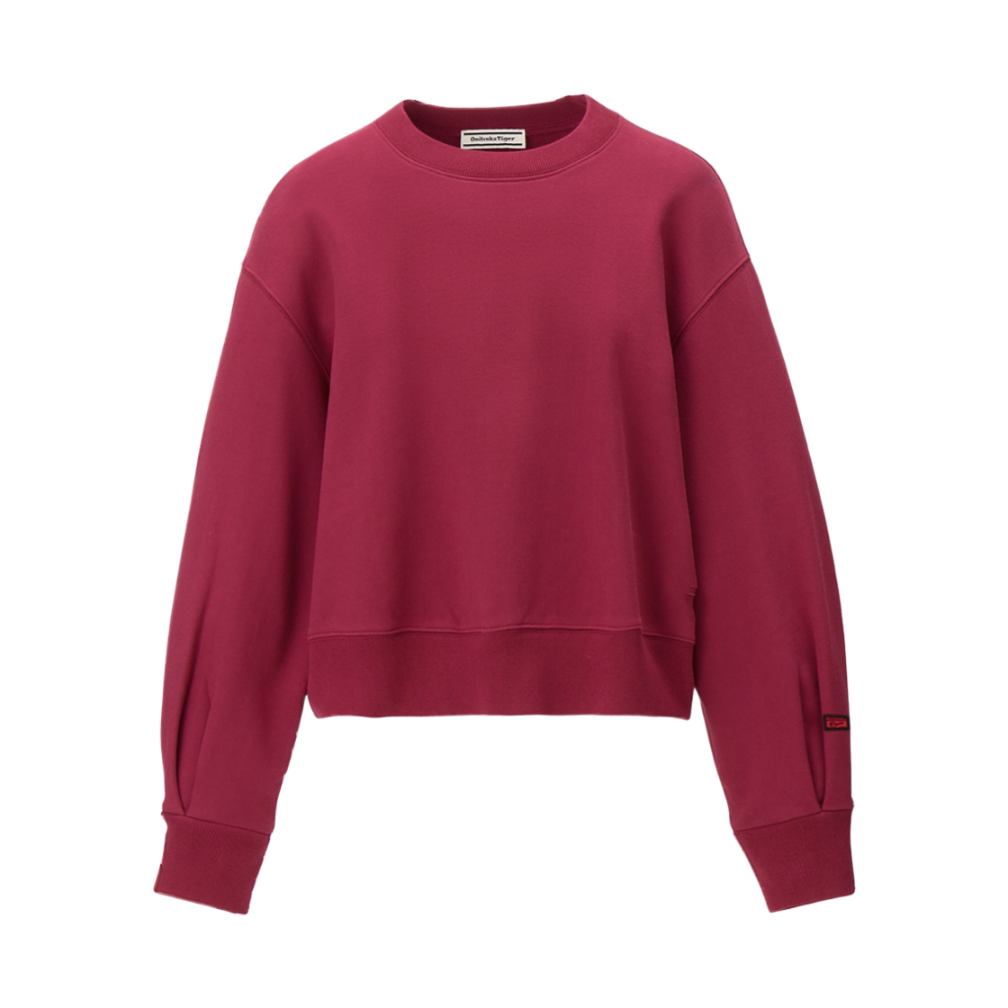 2182B486-500 (W) Onitsuka Tiger Sweat Top Purple
