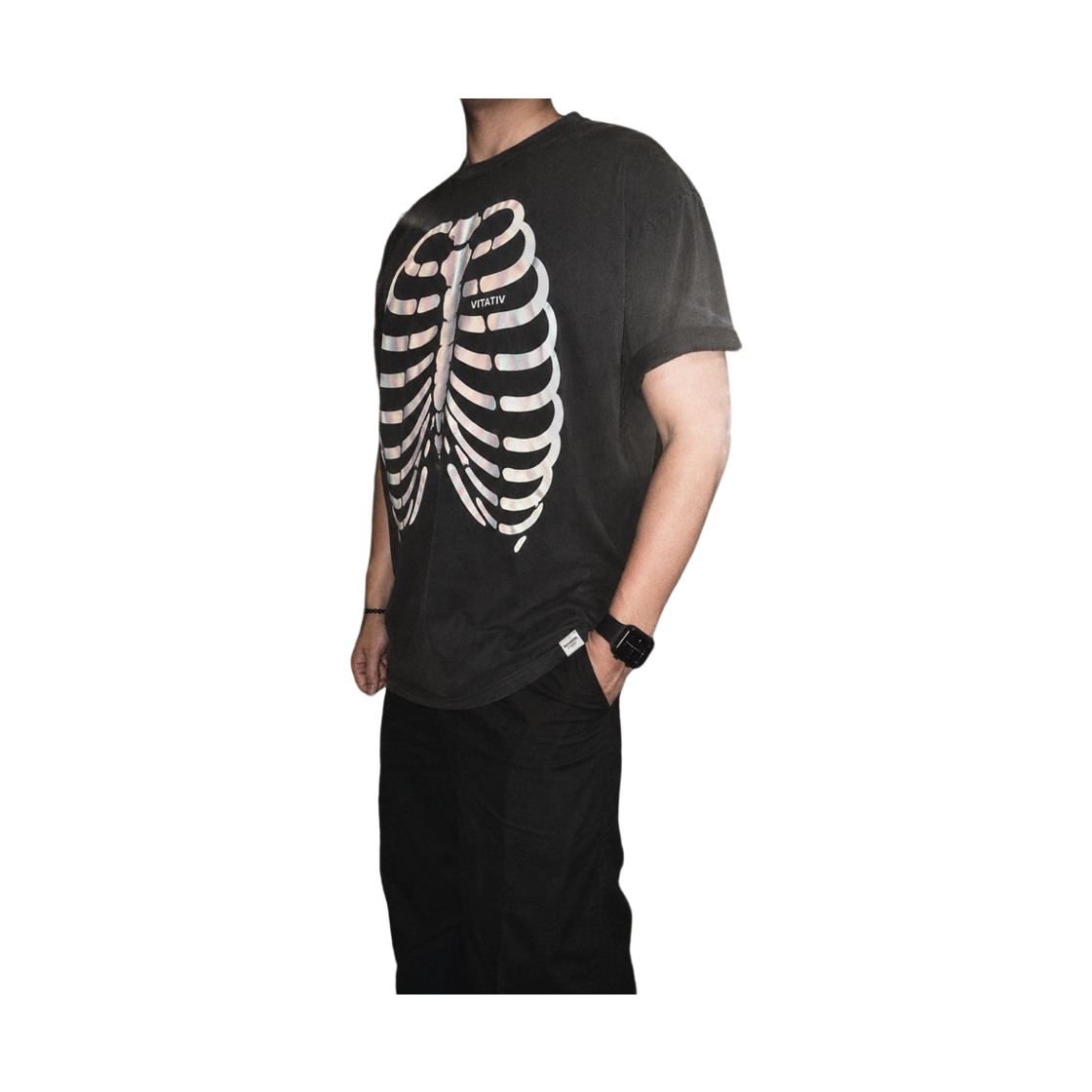 비타티브 뼈 리클렉터 티(VITATIV Skull Reflector Tee) - 4