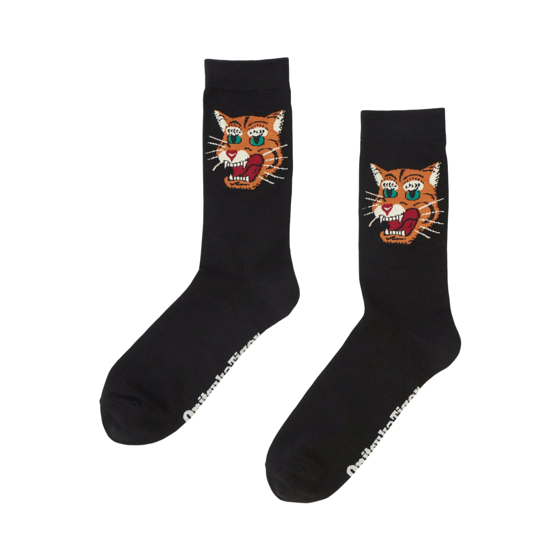 3183A947-001 Onitsuka Tiger Middle Socks Black