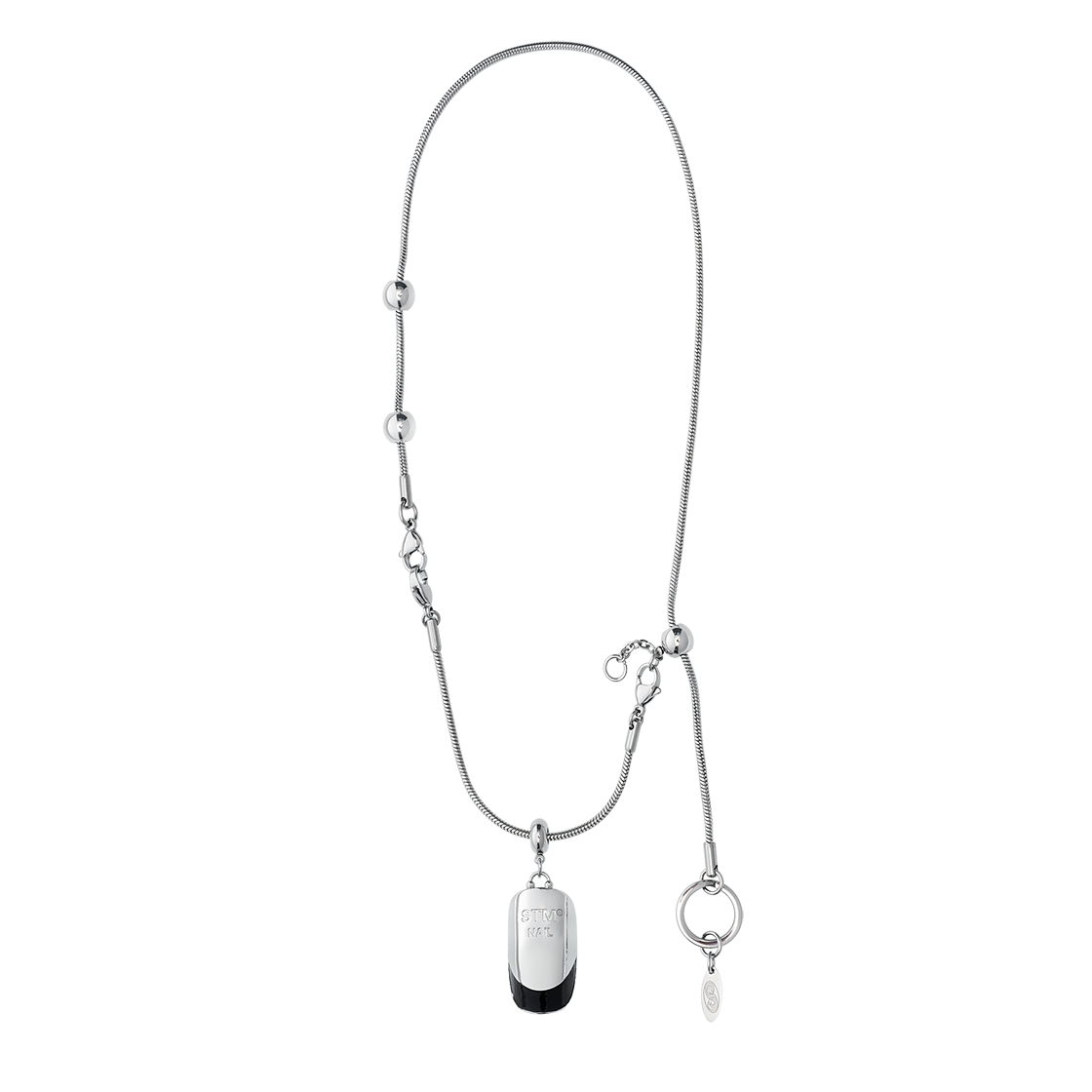 센티멍 넘버 738 라운드 네크리스 실버(Sentiments No.738 Round Necklace Silver)