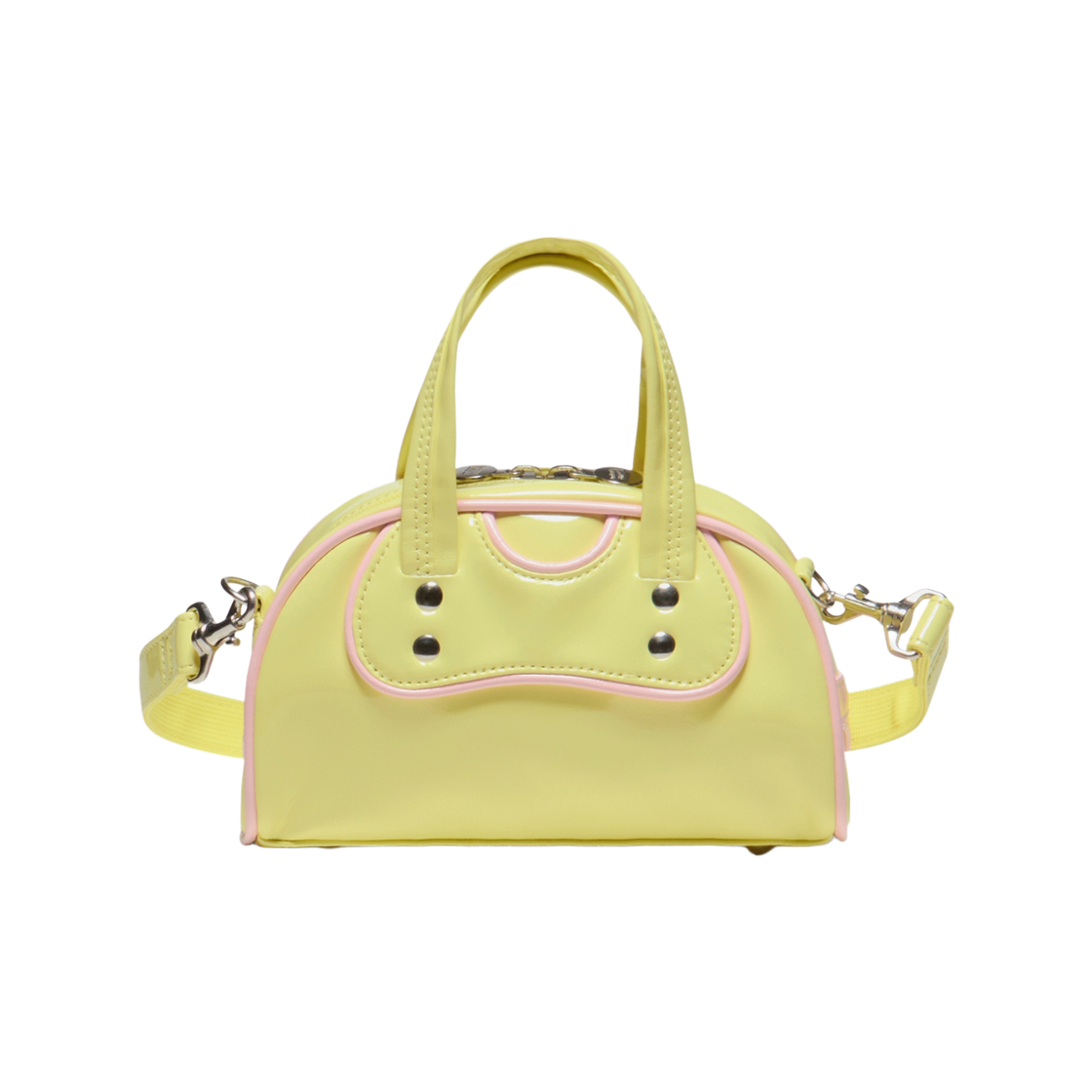 오니츠카 타이거 스몰 숄더백 라이트 옐로우(Onitsuka Tiger Small Shoulder Bag Light Yellow) - 2
