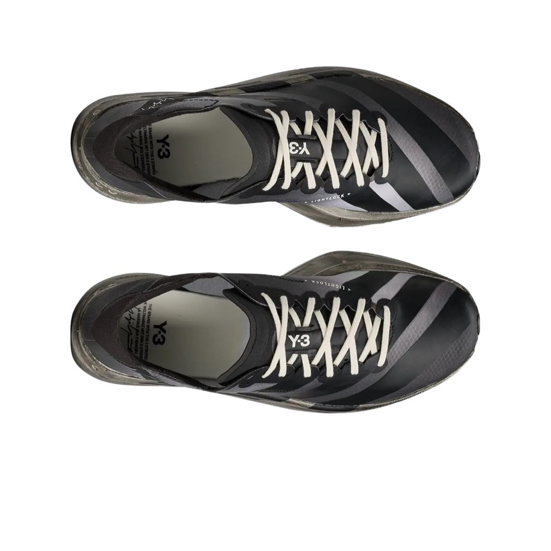 Y-3 아디오스 프로 4 블랙 오프 화이트(Y-3 Adios Pro 4 Black Off White) - 2