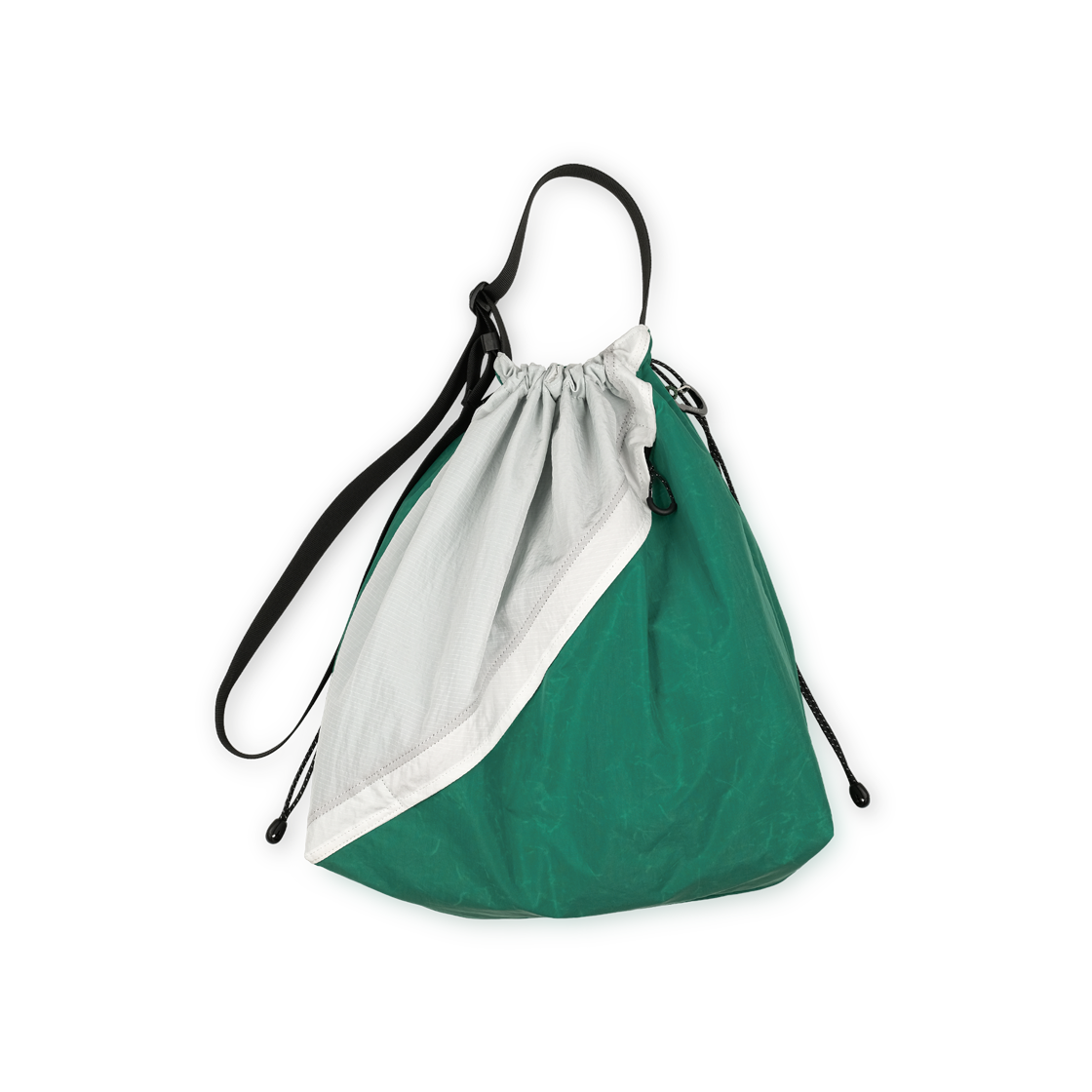에메모가든 에메모 호보 백 나일론 왁스 그린(mmogarden mmo Hobo Bag Nylon Wax Green) - 1