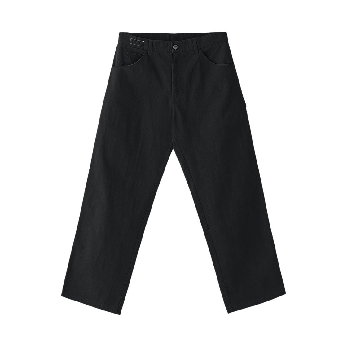 투위드 카펜더팬츠 루즈핏 블랙(Tuewid 002 Washed Capenter Pants In Loose Fit Black)