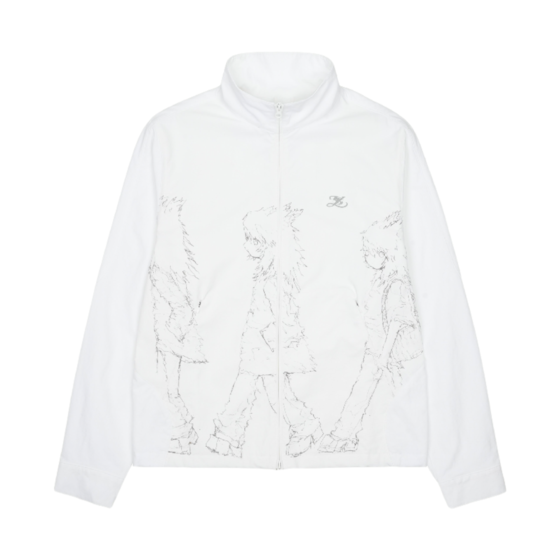 산산기어 x 유민하 자켓 화이트(Sansan Gear x YUMINHA Jacket White)