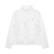 Sansan Gear x YUMINHA Jacket White