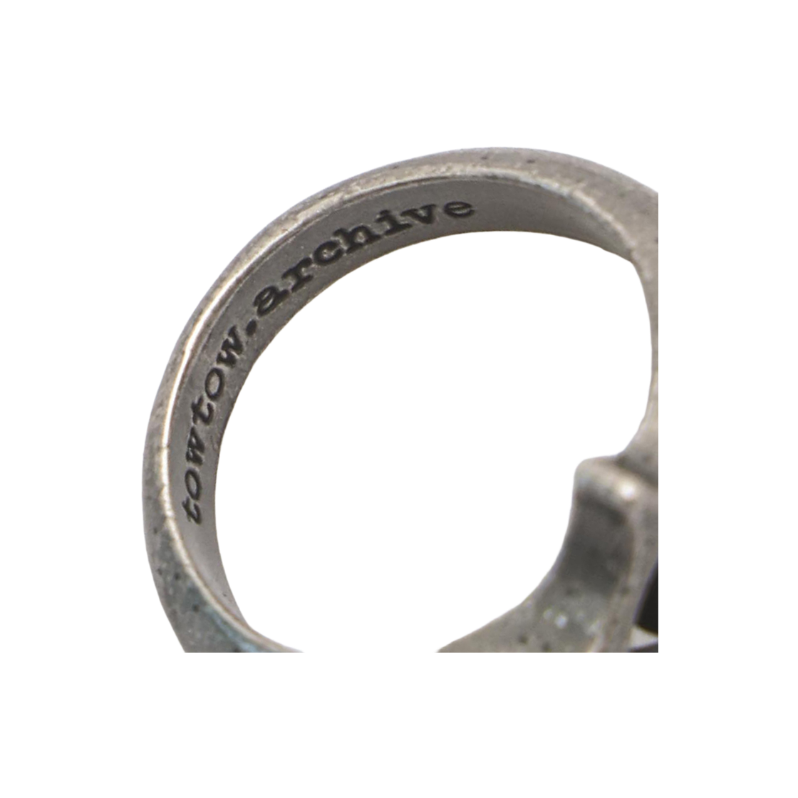 토우토우아카이브 스월 스타 링 실버 버니시(TOWTOW.ARCHIVE Swirl Star Ring Silver Burnish) - 3