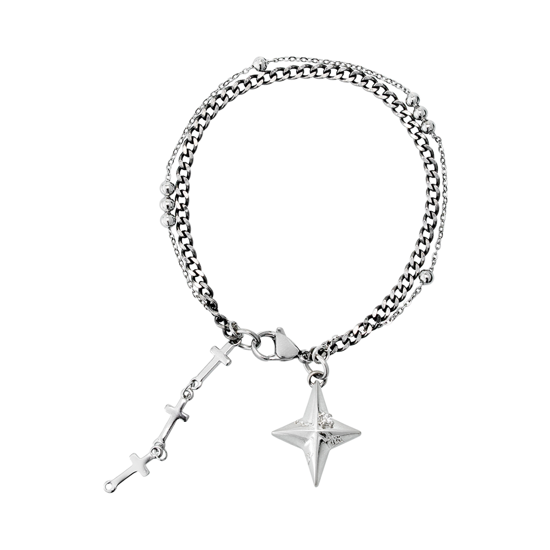 NO708S Sentiments No.708 Bracelet Silver