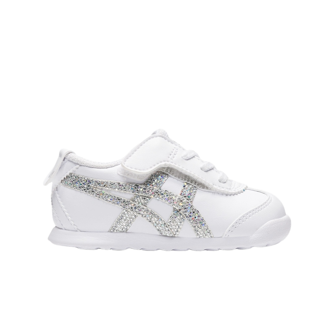 1184A173-101 (Kids) Onitsuka Tiger Mexico 66 TS White Pure Silver