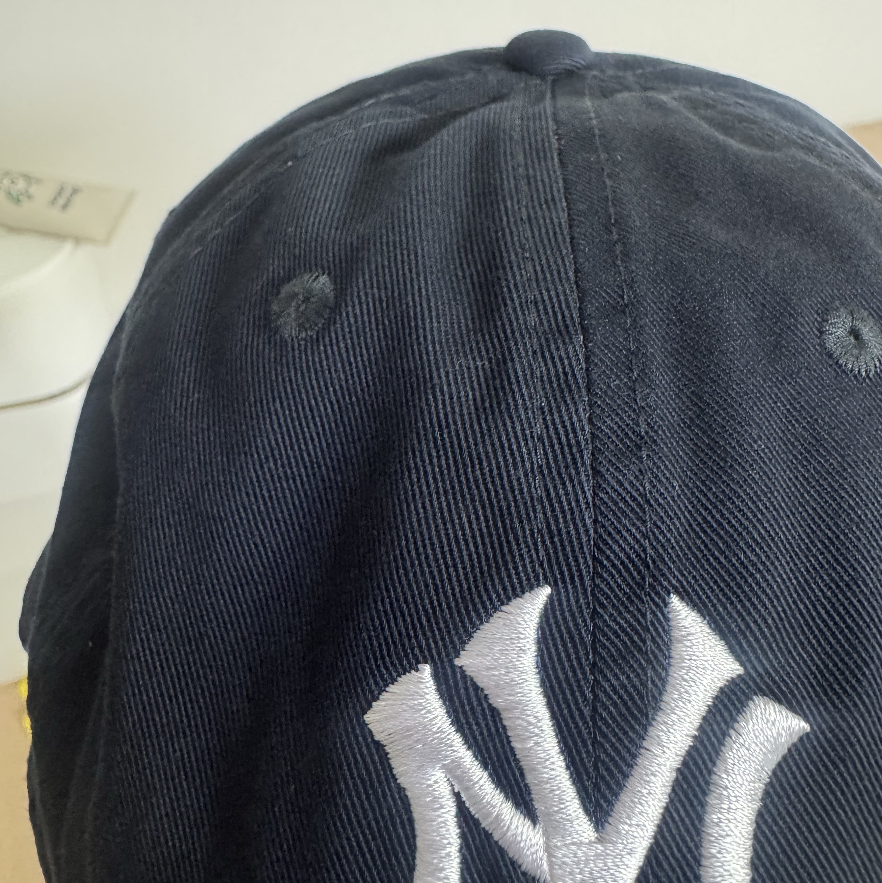 Nike New York Yankees Club Adjustable Hat Pitch Blue Black 착용 스타일