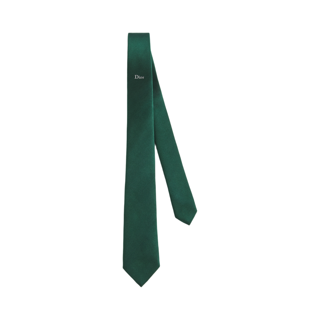 68C1047B6043-C680 Dior Tie Silk Green