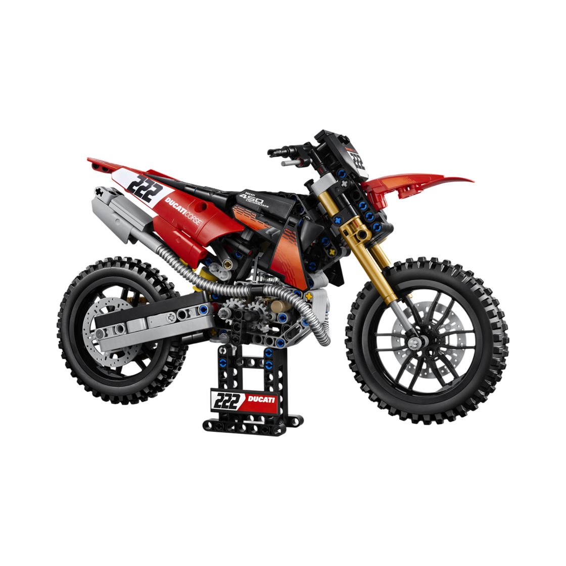42238 Lego Technic Ducati Desmo450 MX Factory Motorcycle