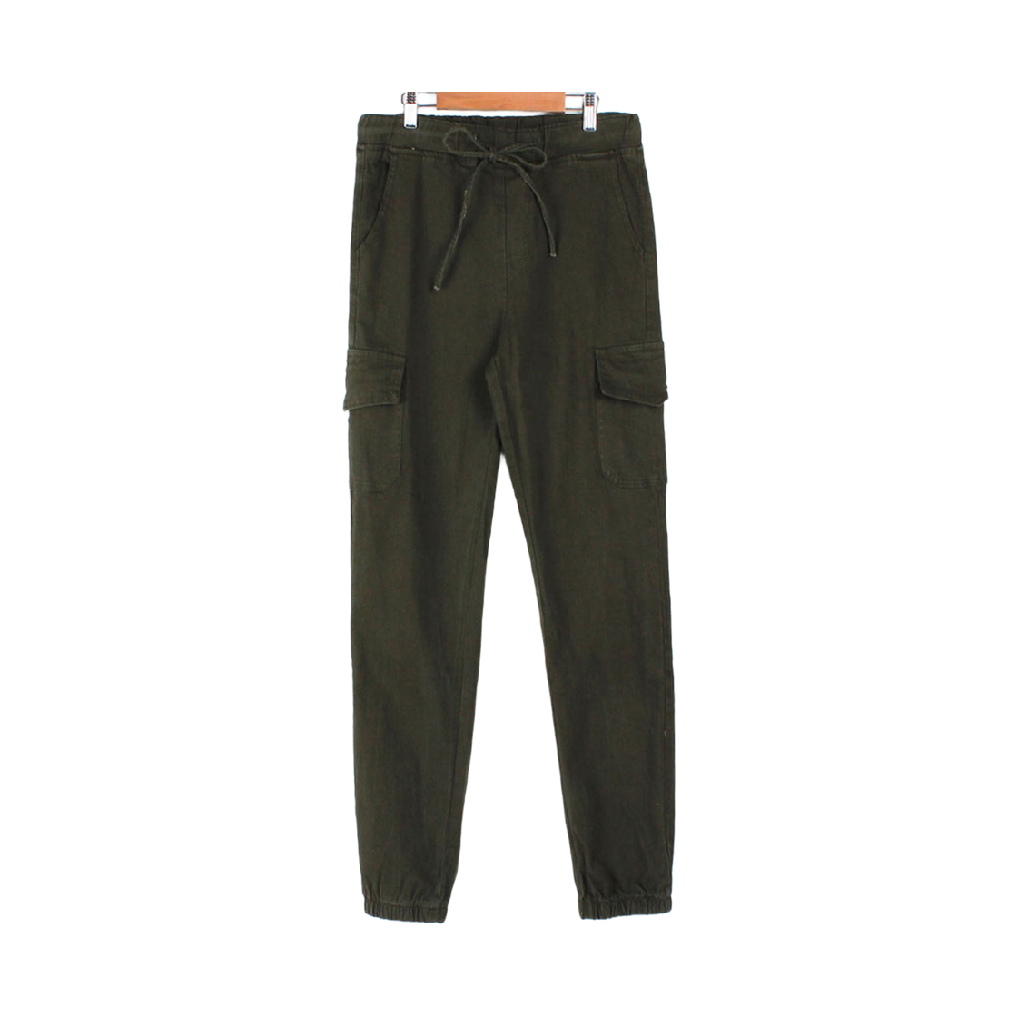 지크립 밴딩 스판 포켓카고 조거팬츠 카키(GCLIP Banding Spandex Pocket Cargo Jogger Pants Khaki) - 2