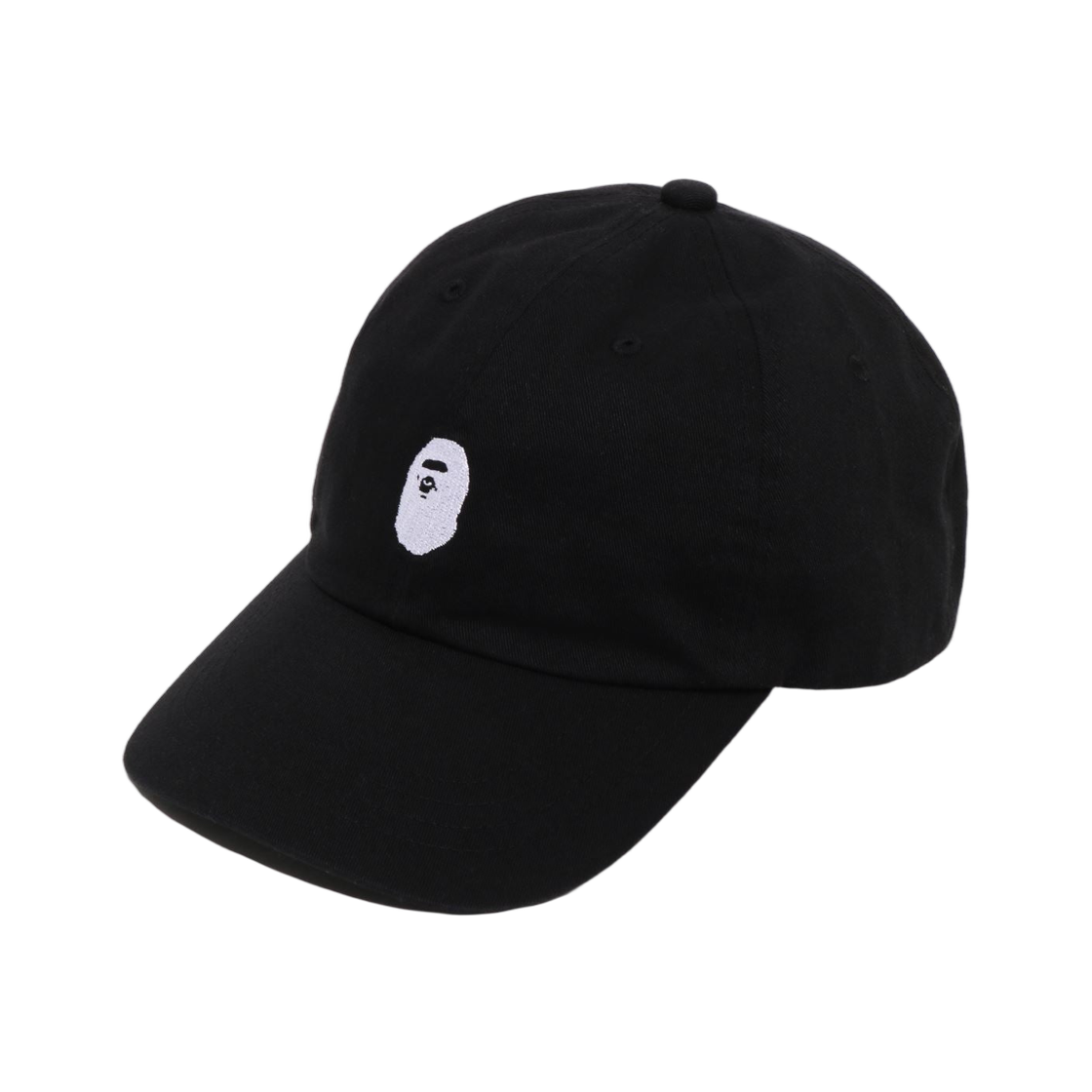 - BAPE Ape Head One Point Panel Cap Black