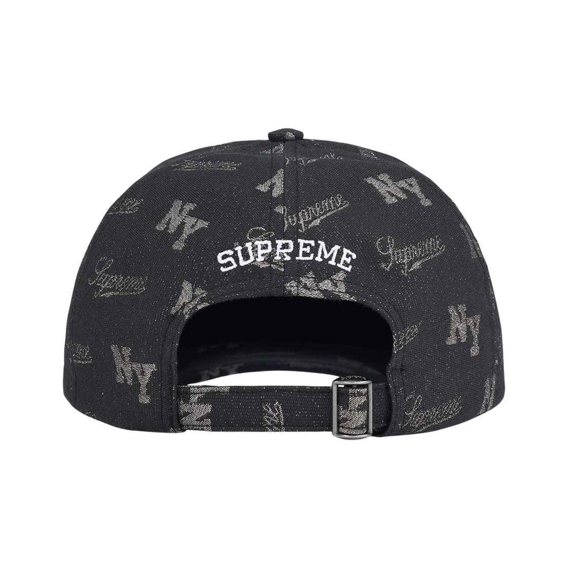 슈프림 모노그램 6-패널 블랙 - 26SS(Supreme Monogram 6-Panel Black - 26SS) - 2