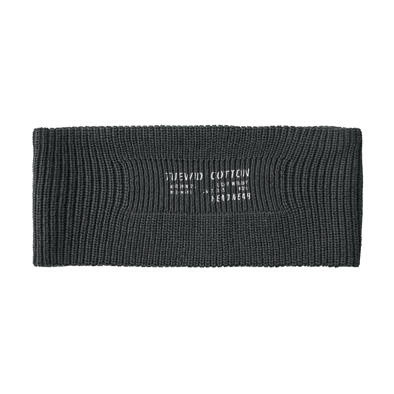 투위드 트쉬스트 코튼니트 헤드밴드 멜란지(Tuewid High-Twist Washed Cotton Knit Headband Melange)