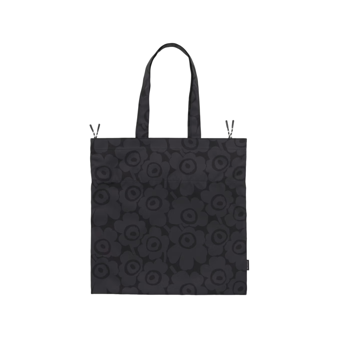 마리메꼬 멧카 미니 우니꼬 키오스키 숄더백 다크 그레이 블랙(Marimekko Metka Mini Unikko Kioski Shoulder Bag Dark Grey Black) - 2