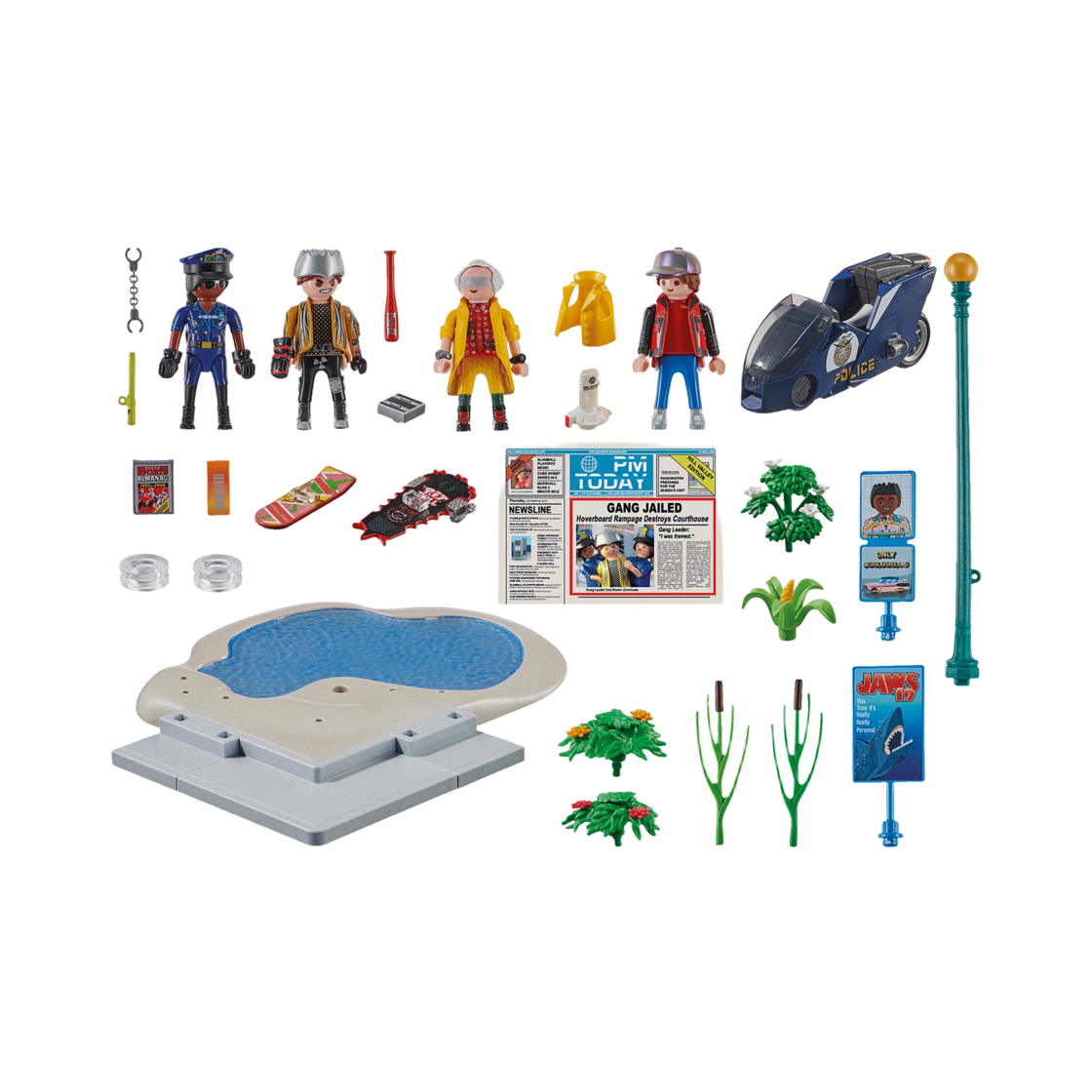 플레이모빌 백 투 더 퓨처 파트 2 호버보드 체이스(Playmobil Back to the Future Part II Hoverboard Chase)