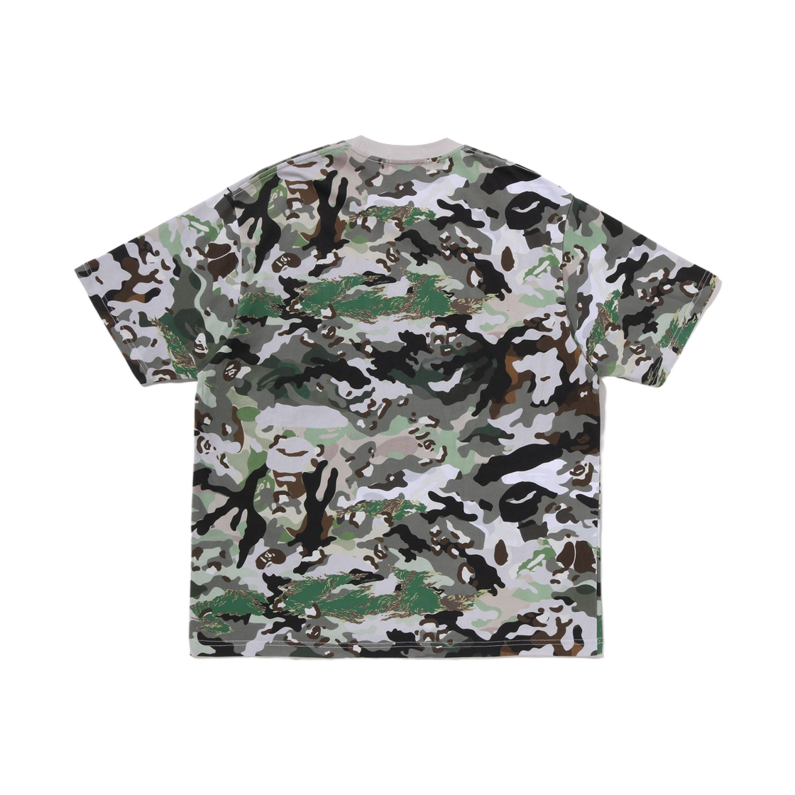 베이프 하이브리드 카모 바이 베이싱 에이프 릴렉스드 핏 티셔츠 올리브드랩(BAPE Hybrid Camo By Bathing Ape Relaxed Fit T-Shirt Olivedrab) - 2