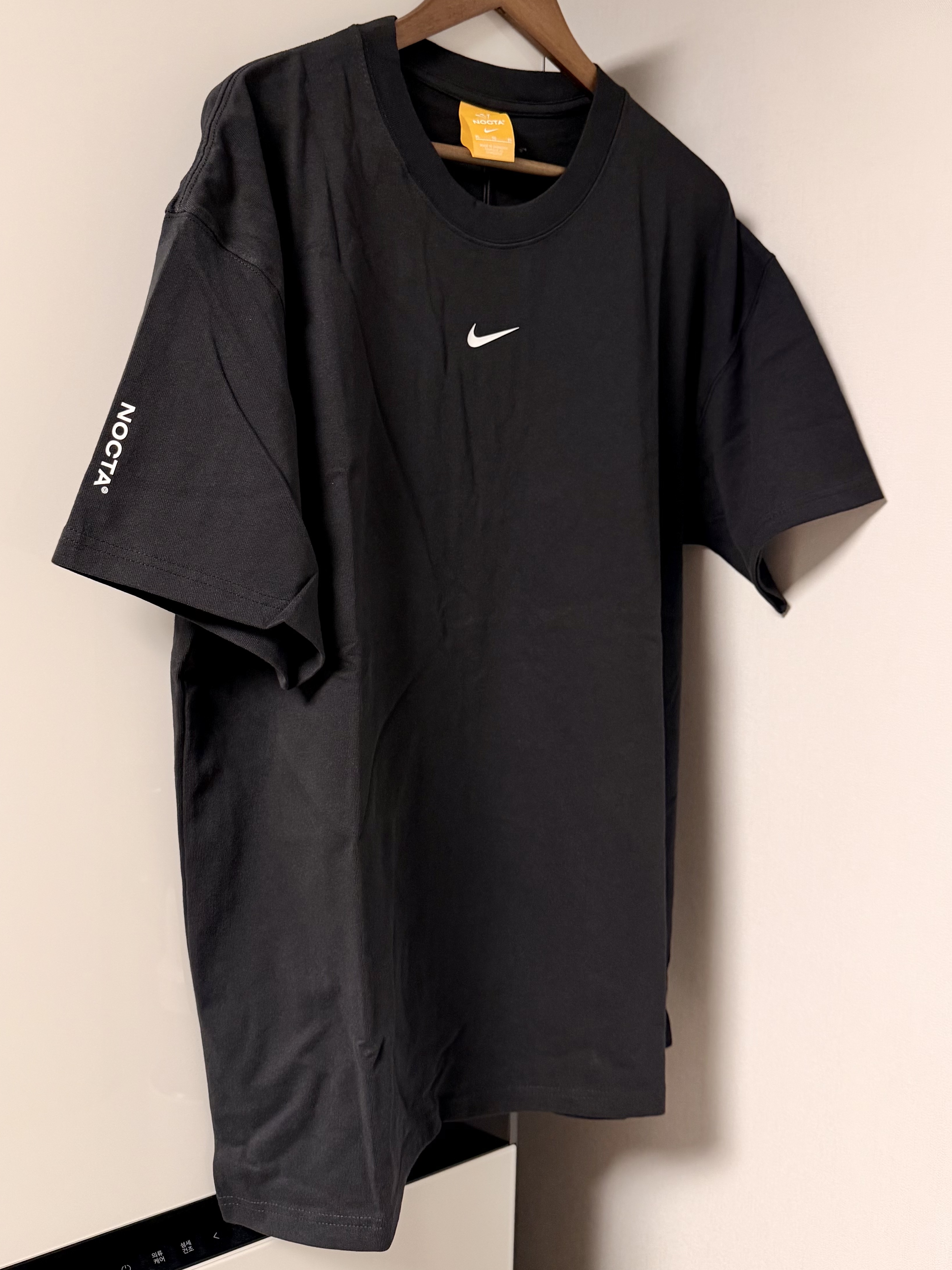 Nike x Drake Nocta NRG CS T-Shirt Black - US/EU, Nike x Drake Nocta NRG CS T-Shirt Black - Asia 착용 스타일 - 2