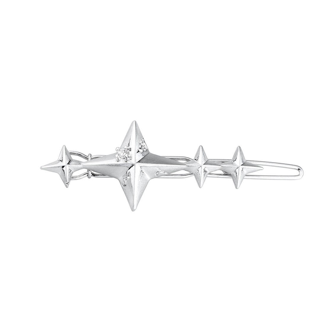 NO713S Sentiments No.713 Hair Pin Silver
