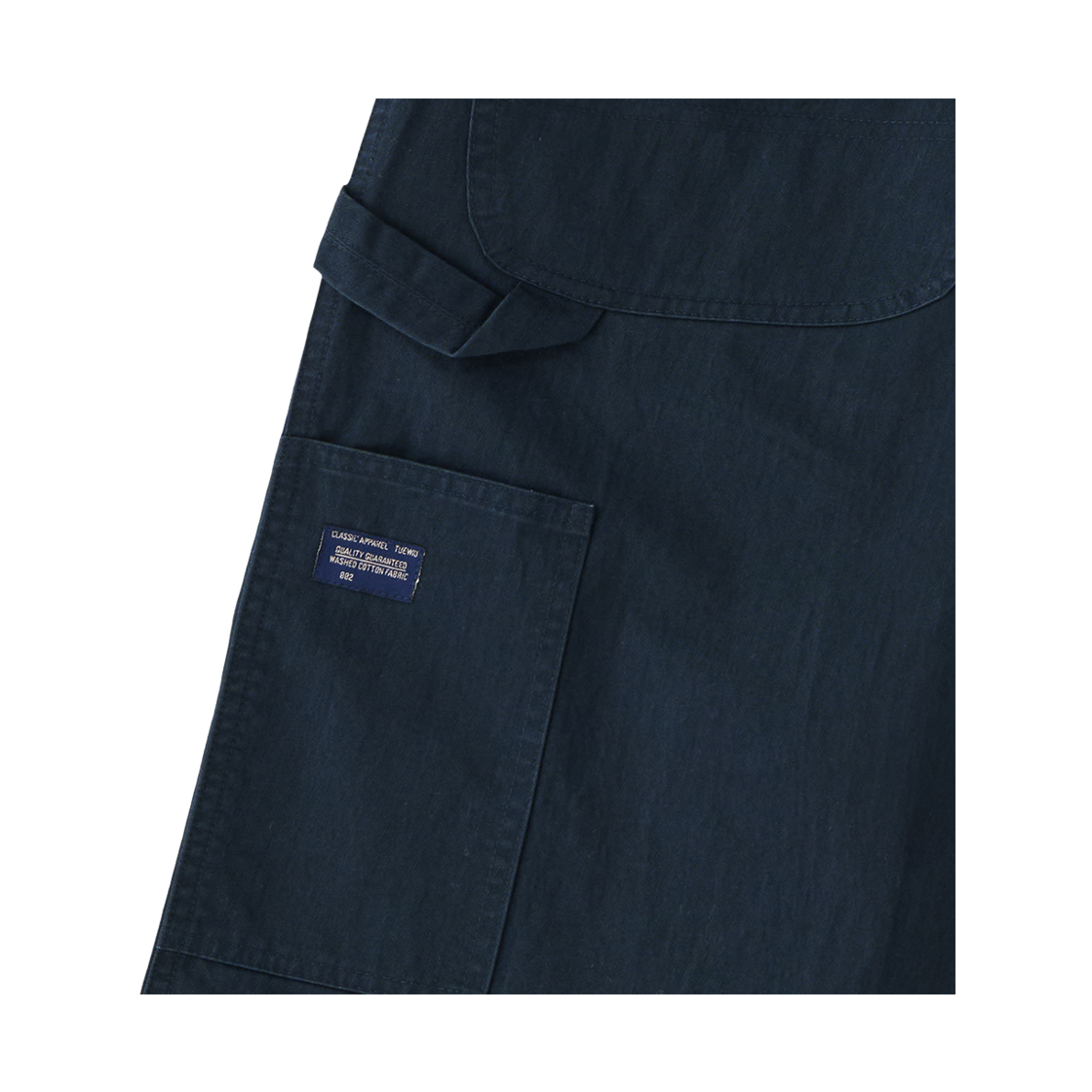 투위드 카펜더팬츠 루즈핏 네이비(Tuewid 002 Washed Capenter Pants In Loose Fit Navy) - 3