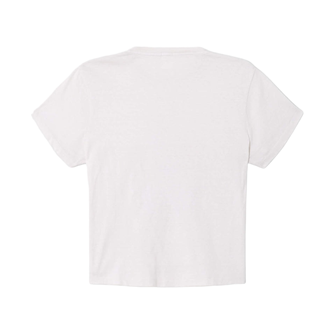 (W) 리던 50s 박시 키스 미 티셔츠 빈티지 화이트((W) Re/Done 50s Boxy Kiss Me T-Shirt Vintage White) - 2