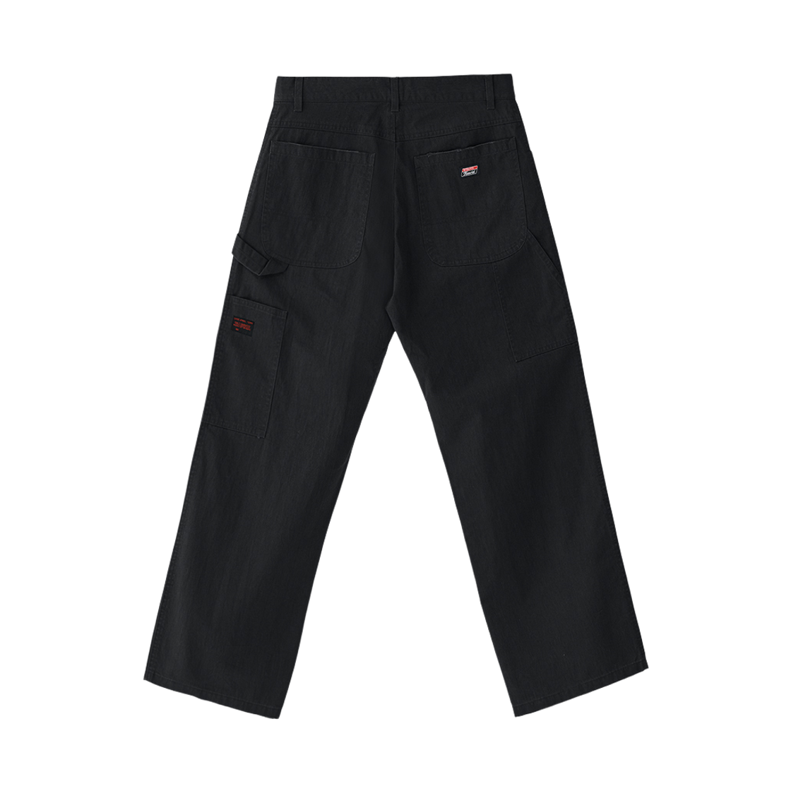 투위드 카펜더팬츠 루즈핏 블랙(Tuewid 002 Washed Capenter Pants In Loose Fit Black) - 2