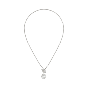 (W) Hermes Clou de Selle Amulettes Pendant Sterling Silver
