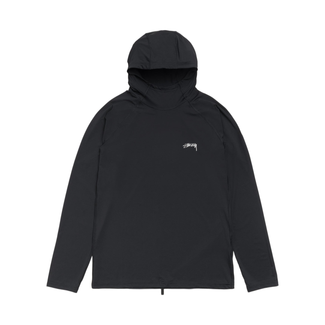 스투시 후드 래쉬가드 블랙(Stussy Hooded Rash Guard Black)