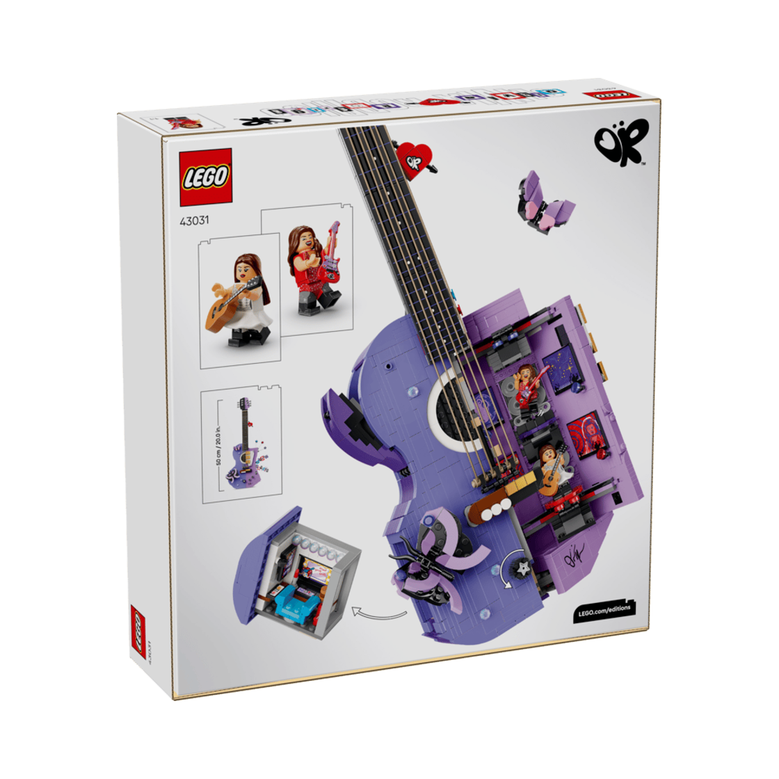 레고 에디션 올리비아 로드리고의 듀얼 기타(Lego Editions Olivia Rodrigo's Dual Guitar) - 2