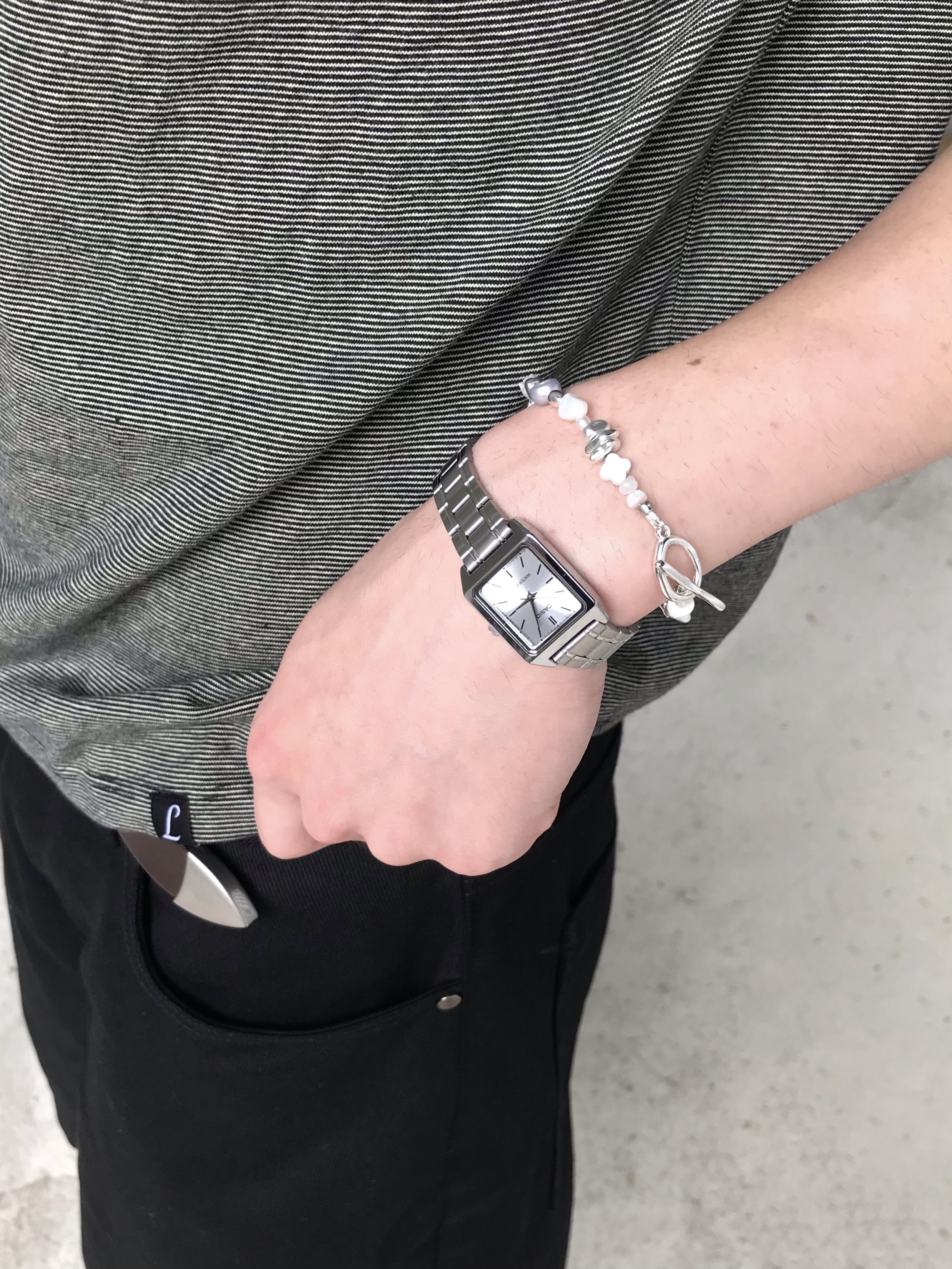 Casio LTP-V007D-7E 착용 스타일 - 3