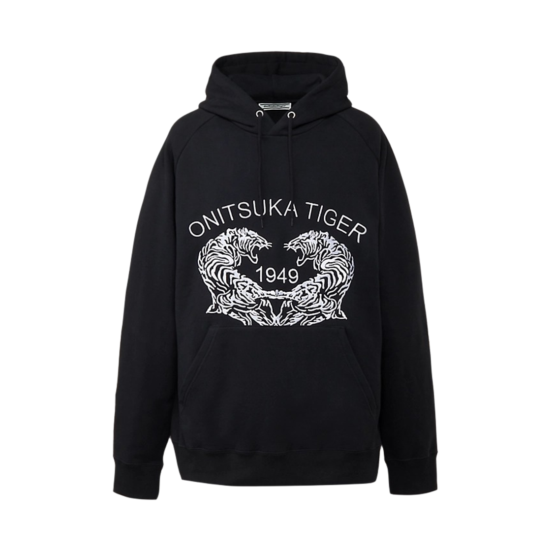 2183B185-001 Onitsuka Tiger Sweat Hoodie Black