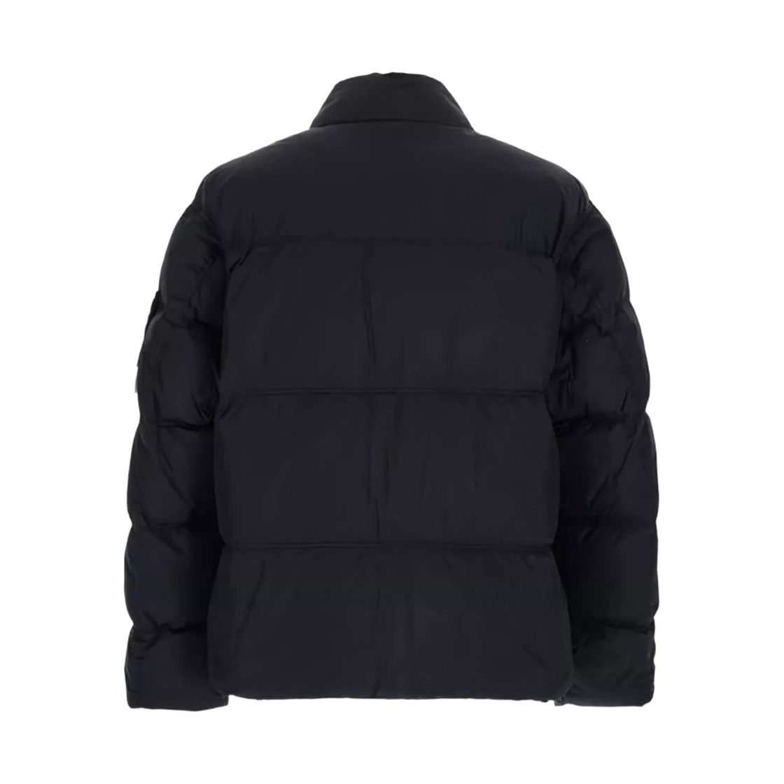 스톤 아일랜드 4100109 나일론 숏 다운 자켓 블랙 - 26FW(Stone Island 4100109 Nylon Short Down Jacket Black - 26FW) - 2